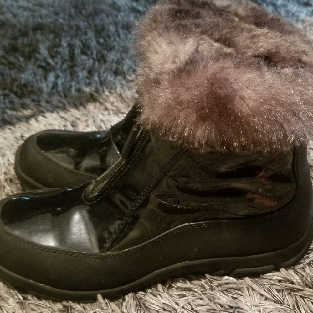 So cute winter boots.